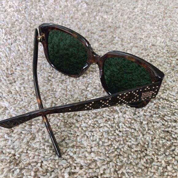 100% Auth Dior -Lady Studs 54mm Sunglasses 0086-O7 - Picture 13 of 16